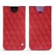 Lederschutzhülle Samsung Galaxy S9+ - Rouge troupelenc - Couture