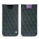 Samsung Galaxy S9+ leather pouch - Blu marino - Couture
