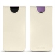 Lederschutzhülle Samsung Galaxy S9+ - Blanc PU