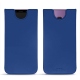 Lederschutzhülle Samsung Galaxy S9+ - Bleu Océan PU