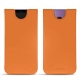 Pochette cuir Samsung Galaxy S9+ - Orange PU