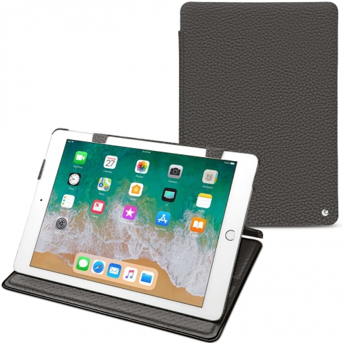 Funda de piel Apple iPad 9.7' (2018)Anthracite ( Pantone #41403c ) 