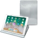 Apple iPad 9.7" (2018) leather case - Platinium ( Pantone 877C ) 