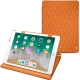 Apple iPad 9.7" (2018) leather case - Orange - Couture ( Nappa - Pantone 1495U ) 