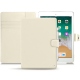 가죽 커버 Apple iPad 9.7" (2018) - Blanc (  Nappa - White ) 