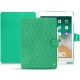 Lederschutzhülle Apple iPad 9.7" (2018) - Menthe vintage - Couture
