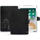 가죽 커버 Apple iPad 9.7" (2018) - Negre poudro - Couture