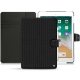 Apple iPad 9.7" (2018) leather case - Abaca nero