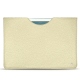 Capa em pele Apple iPad 9.7" (2017) - Ivoire ( Sleek P C12 - White ) 