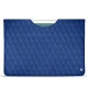 Pochette cuir Apple iPad 9.7" (2017) - Bleu océan - Couture ( Nappa - Pantone 293C ) 