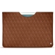 Funda de piel Apple iPad 9.7" (2017) - Marron - Couture ( Nappa - Pantone 1615C ) 