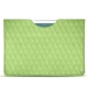 Funda de piel Apple iPad 9.7" (2017) - Vert olive - Couture ( Nappa - Pantone 578U ) 