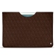 Funda de piel Apple iPad 9.7" (2017) - Châtaigne - Couture ( Pantone 476C ) 