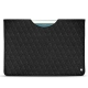 Capa em pele Apple iPad 9.7" (2017) - Ebène - Couture ( Sleek P C12 - Black ) 