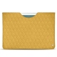 Apple iPad 9.7" (2017) leather pouch - Mimosa - Couture ( Pantone 141C ) 