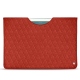 Custodia in pelle Apple iPad 9.7" (2017) - Papaye - Couture ( Pantone 180C ) 