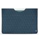 Pochette cuir Apple iPad 9.7" (2017) - Indigo - Couture ( Pantone 303U ) 