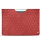 Apple iPad 9.7" (2017) leather pouch - Cerise vintage - Couture