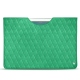 Pochette cuir Apple iPad 9.7" (2017) - Menthe vintage - Couture