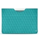 Funda de piel Apple iPad 9.7" (2017) - Bleu fluo - Couture