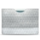 レザーケース Apple iPad 9.7" (2017) - Platinium - Couture