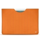 Pochette cuir Apple iPad 9.7" (2017) - Abaca arancio