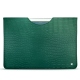 Pochette cuir Apple iPad 9.7" (2017) - Crocodile pino