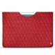 Pochette cuir Apple iPad 9.7" (2017) - Rouge troupelenc - Couture