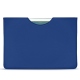 Pochette cuir Apple iPad 9.7" (2017) - Bleu océan PU