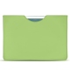 Pochette cuir Apple iPad 9.7" (2017) - Vert olive PU