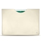 Custodia in pelle Apple iPad 9.7" (2018) - Blanc (  Nappa - White ) 