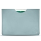 Apple iPad 9.7" (2018) leather pouch - Bleu ciel ( Nappa - Pantone 277C ) 