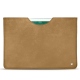 Capa em pele Apple iPad 9.7" (2018) - Sable vintage ( Roughtcut - Gaucho#57254 ) 