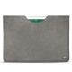 Lederschutzhülle Apple iPad 9.7" (2018) - Acier vintage ( Pantone 403C ) 
