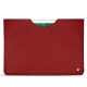 Apple iPad 9.7" (2018) leather pouch - Tomate ( Pantone 187C ) 