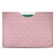 Capa em pele Apple iPad 9.7" (2018) - Rose - Couture ( Nappa - Pantone 2365C ) 