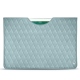 Custodia in pelle Apple iPad 9.7" (2018) - Bleu ciel - Couture ( Nappa - Pantone 277C ) 
