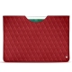 Apple iPad 9.7" (2018) leather pouch - Rouge - Couture ( Nappa - Pantone 199C ) 