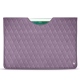 Custodia in pelle Apple iPad 9.7" (2018) - Lilas - Couture ( Nappa - Pantone 2645U ) 