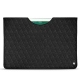 Custodia in pelle Apple iPad 9.7" (2018) - Ebène - Couture ( Sleek P C12 - Black ) 
