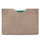 Lederschutzhülle Apple iPad 9.7" (2018) - Taupe vintage - Couture