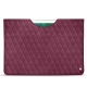 Funda de piel Apple iPad 9.7" (2018) - Prune vintage - Couture