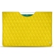 Capa em pele Apple iPad 9.7" (2018) - Jaune fluo - Couture