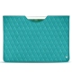 Custodia in pelle Apple iPad 9.7" (2018) - Bleu fluo - Couture