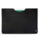 Custodia in pelle Apple iPad 9.7" (2018) - Negre poudro - Couture