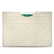 Capa em pele Apple iPad 9.7" (2018) - Blanc escumo - Couture
