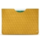 Custodia in pelle Apple iPad 9.7" (2018) - Jaune soulèu - Couture