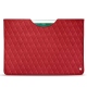 レザーケース Apple iPad 9.7" (2018) - Rouge troupelenc - Couture