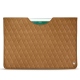 Apple iPad 9.7" (2018) leather pouch - Castan esparciate - Couture
