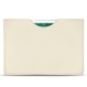 Funda de piel Apple iPad 9.7" (2018) - Blanc PU